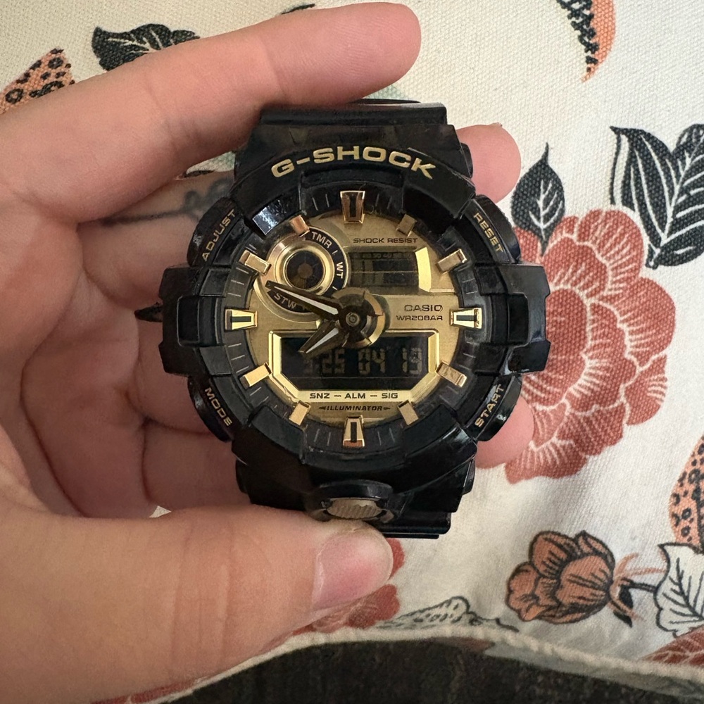 G-SHOCK Casio Shock Resist Black Watch